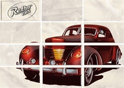 LT2M304 Latte Декор светло-бежевый Car 2 25x35 - фото 46830