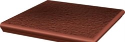 Ступени Cloud Rosa ступень угловая с носиком структурированная 33x33 - фото 59223