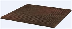 Ступени Semir Brown Ступень рифленая наружная структурная 30х30 - фото 59631