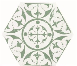Marrakech Agadir Verde Hexagon Декор - фото 60014