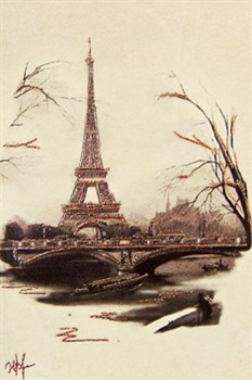 ASTORIA PARIS Декор 20х30 - фото 60211