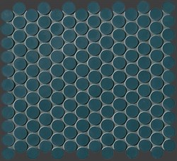 BOSTON PETROLIO MOSAICO ROUND, 29,5X32,5 - фото 61221