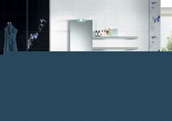 Spring czarny 1 centro Декор 25х40 - фото 63781