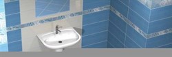 Gloss Azul Бордюр 6х50 - фото 64563