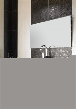 Decor Cachemir Neo черный Декор 25х50 - фото 65470