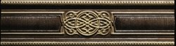Listelo Vesta Brown Бордюр 8x30 - фото 65832