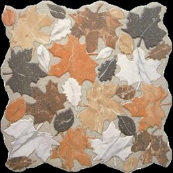 Hojas Marble Керамогранит 32,5х32,5 - фото 66104