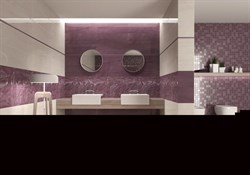 Decor Waves Purpura Декор 25х75 - фото 66225