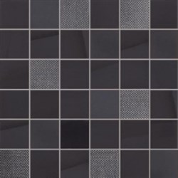 Glossy Malla Negro Мозаика 30x30 - фото 66235