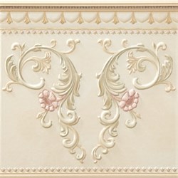 Dec Windsor Crema Декор 25x25 - фото 66341