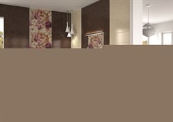 Decorado genesis a marron Декор 25x75 - фото 66691