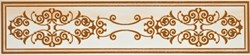 Астерия Бордюр бежевый 3604-0002 10х45 - фото 68983