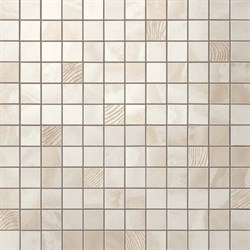 Supernova Onyx Pure White Mosaic 30,5x30,5 - фото 69098