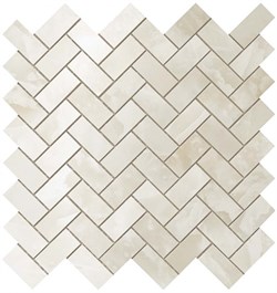 Supernova Onyx Persian Jade Herringbone Mosaic 30,5x30,5 - фото 69109
