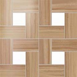 Aston Wood Iroko Mosaic Lap 45x45 - фото 69189