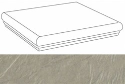 Land Grey Scalino Angolare 31,5x31,5 - фото 69336