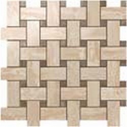 S.M. Woodstone Champagne Twist Mosaic 30.5x30.5 - фото 69437