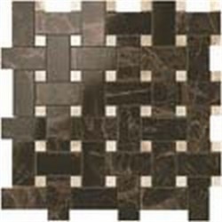 S.M. Frappuccino Dark Twist Mosaic 30.5x30.5 - фото 69438