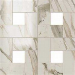 S.M. Calacatta Gold Mosaic Lap 45x45 - фото 69441