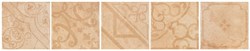 Arezzo Mandello Mix Crema 15.1х15.1 - фото 72044