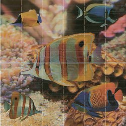 Панно Sunset Aquarium (комплект 2 пл.) - фото 72463