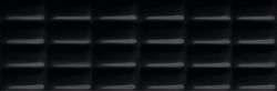 BLACK GLOSSY PILLOW STRUCTURE 25X75 - фото 73638