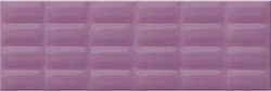 VIOLET GLOSSY PILLOW STRUCTURE 25X75 - фото 73670