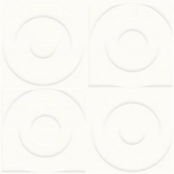 Плитка Ton Bianco struktura C Декор 10х10 - фото 73786