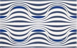 Плитка Vivian Blue Fala 25x40 - фото 74054