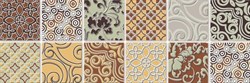 SS5P452 SandStone бордюр бежевый, коричневый, серый 32.6х11 - фото 74984