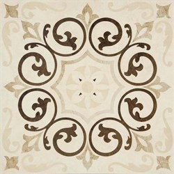 Плитка Marbleline Marfil/Grafite Decoro Lux 44x44 MLCH - фото 76424