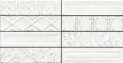 Декор Eden Tin Bianco 7x28 R12C - фото 76760