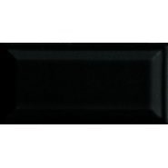 Бордюр Metro London Black Matt 5х15 - фото 78291