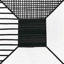 Керамогранит Deco Block B&W 20х20 - фото 78302