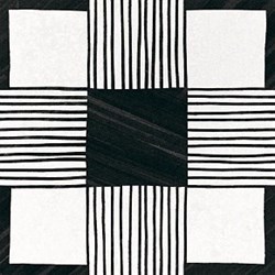Керамогранит Deco Cloth B&W 20х20 - фото 78309