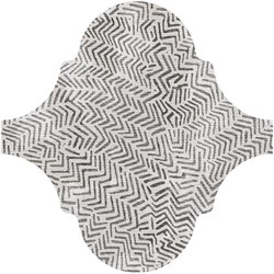 Декор Curvytile Lithium Zig-Zag Grey 26,5х26,5 - фото 78337
