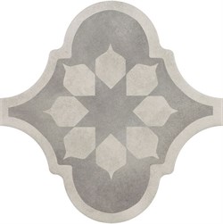 Декор Curvytile Factory Blume Grey 26,5х26,5 - фото 78339