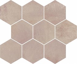 Вставка Arlequini мозаика, светло-бежевый, 28x33,7 O-ARL-WII301 - фото 79584