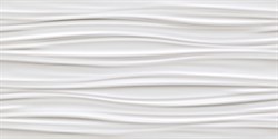 Плитка облиц. керамич. 3D DUNE WHITE MATT., 40x80 - фото 80381