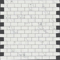 Мозаика MARVEL CARRARA P. MOSAICO LAPP. BURATTATO, 29,8X29,8 - фото 80406