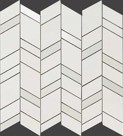 Мозаика MEK LIGHT MOSAICO CHEVRON WALL, 30,5x30,5 - фото 80437