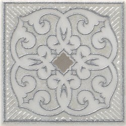 Вставка керамич. ARES SILVER, 11,5x11,5 - фото 80510