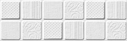 Provenza white Плитка настенная 01 10х30 - фото 80665