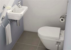 Унитаз подвесной VitrA S50 5318B003 52 см с бидеткой - фото 82561