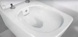 Унитаз подвесной VitrA Metropole 7672B003-1087 с бидеткой и встроенным смесителем - фото 82566