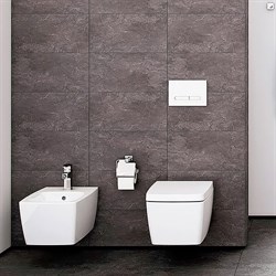 Унитаз подвесной VitrA Metropole 7672B003-1087 с бидеткой и встроенным смесителем - фото 82569