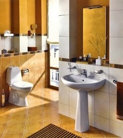 Унитаз-компакт VitrA Grand 9763B003-7200 с микролифтом - фото 82589