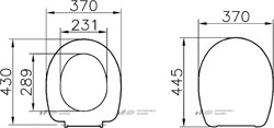 Унитаз подвесной VitrA Arkitekt 6107B003-0075 - фото 82599
