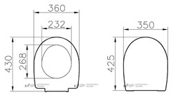 Комплект VitrA Arkitekt 9005B003-7211 кнопка хром - фото 82634