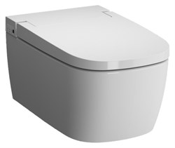 Унитаз подвесной VitrA V-Care 5674B003-6104 со встроенным феном и системой удаления запахов - фото 82636
